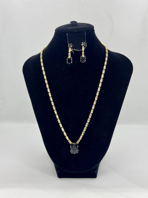 Midnight Elegance Crystal Set