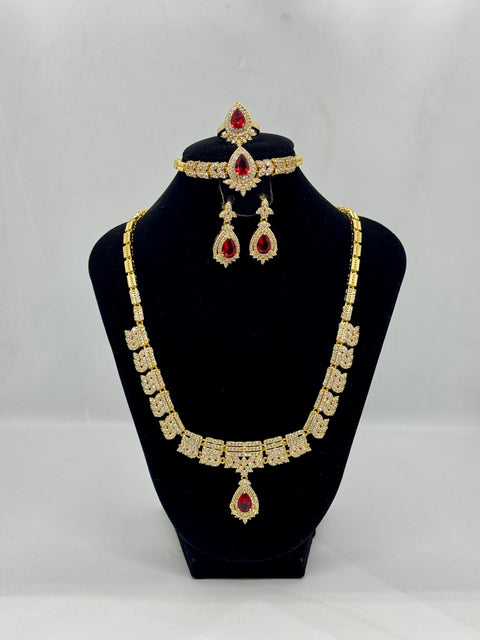 Royal Ruby Elegance Luxury Set