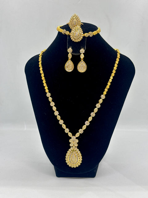 Golden Teardrop Majesty Luxury Set