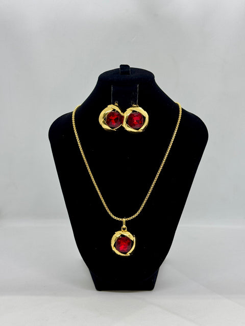 3-Piece Chunky Pendant Set