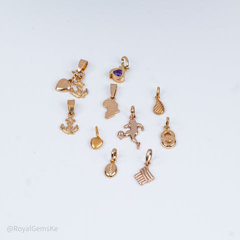 Golden Charms Pendant Collection