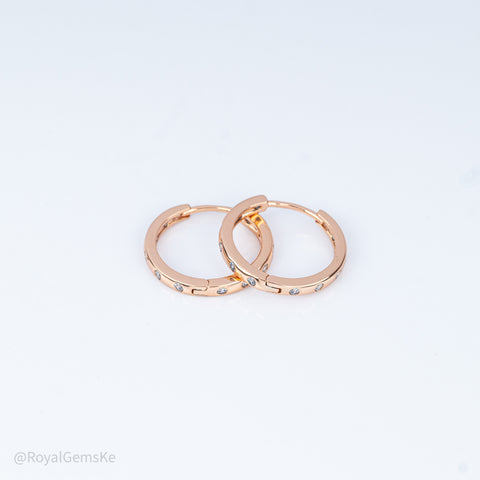 Minimalist Luxe Gold Hoops