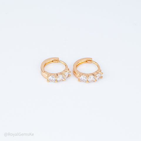 Trinity Radiance Mini Hoops