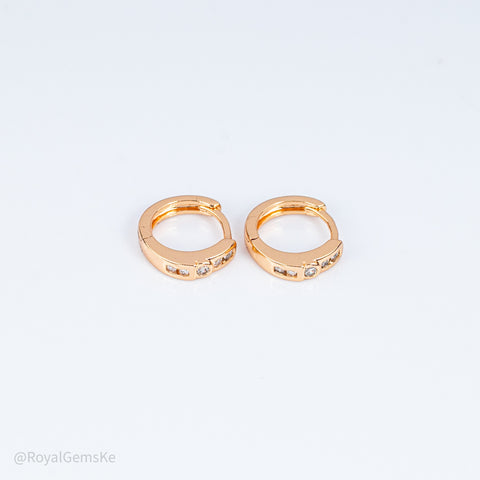 Soltice Trilogy Crystal Hoops