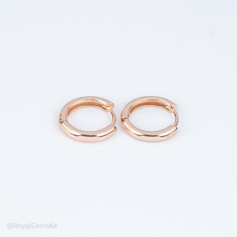 Essential Polished Gold Mini Hoops