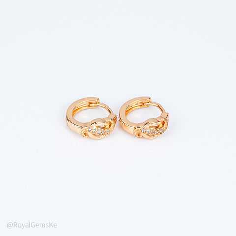 Infinite Sparkle Knot Hoops
