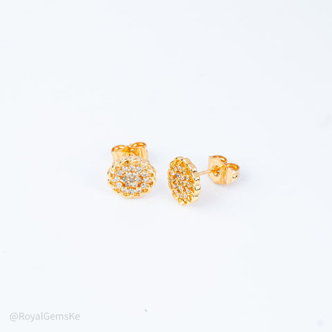 Golden Bloom Studs