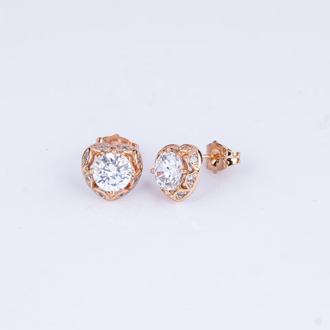 Eternal Heart Halo Studs