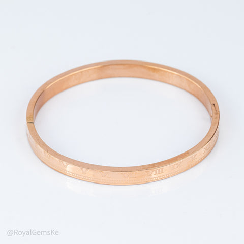 Ethereal Roman Numeral Bangle