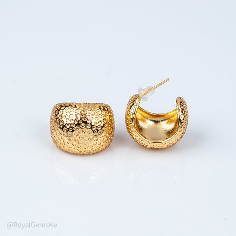 Sovereign Textured Dome Hoops