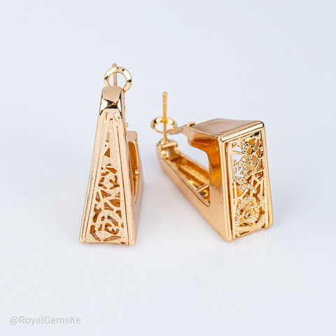 Monarch Filigree Architectural Hoops