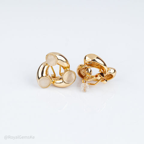 Ethereal Tri-Lustre Earrings