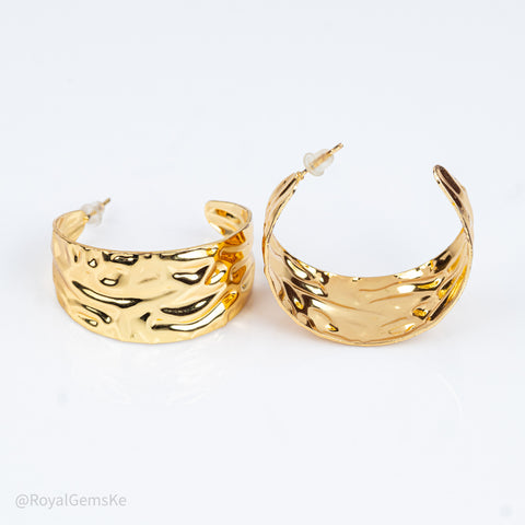 The Luxe Liquid Gold Hoops