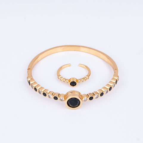Radiant Noir Bangle