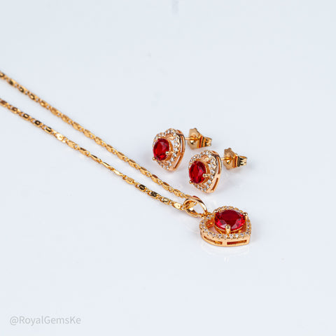 Crimson Heart Radiance Set