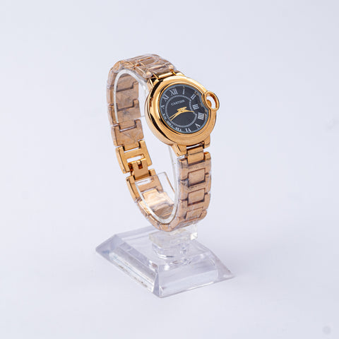 Roman Noir Gold Watch