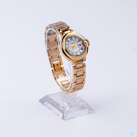 Roman Luxe Gold Watch