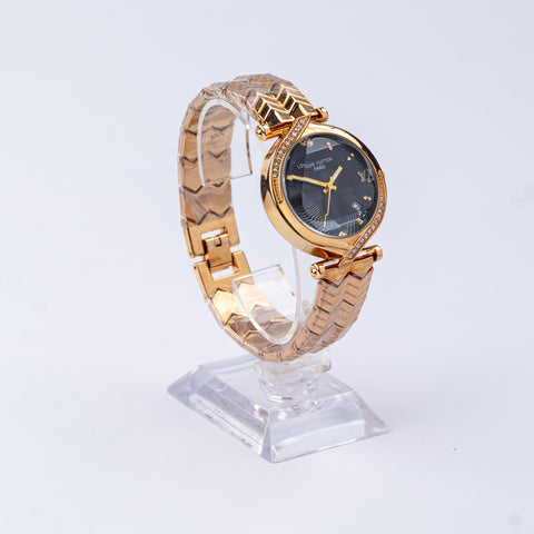Parisian Luxe Gold Watch