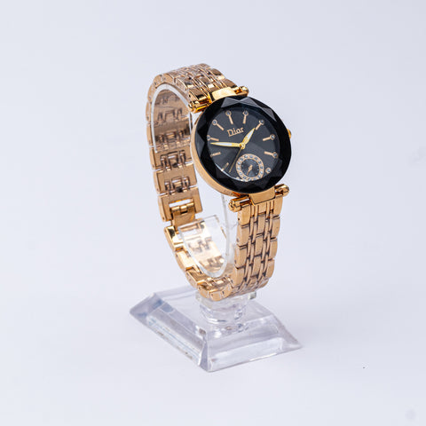 Gold Noir Eclat Watch
