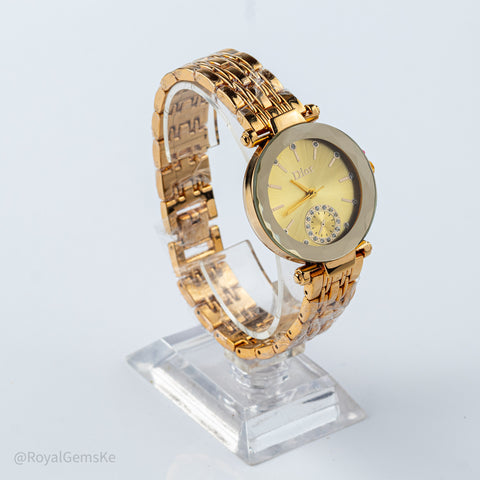 Christian Dior VIII Champagne Prism Watch