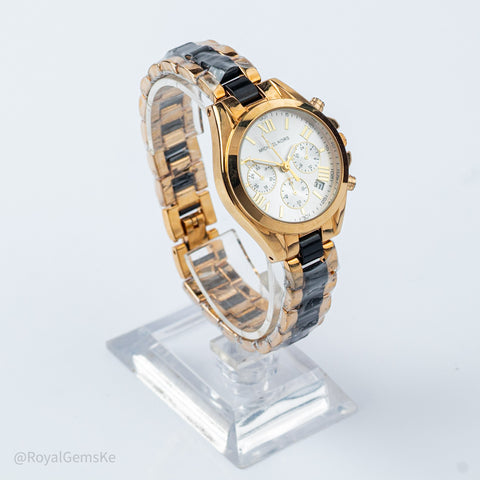 Two-Tone Chronograph Sport Watch