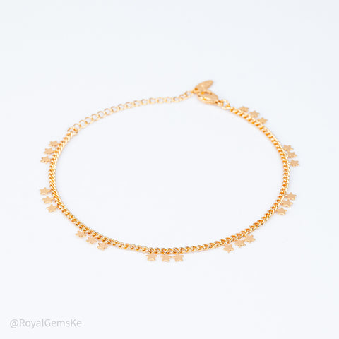 Celestial Constellation Star Anklet