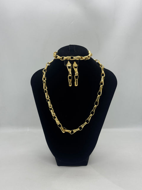 Royal Gold Marina Chain Set