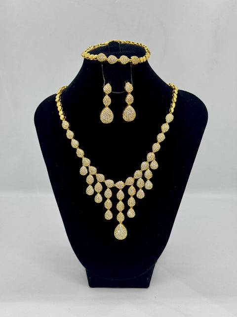 Majestic Golden Dewdrop Luxury Set