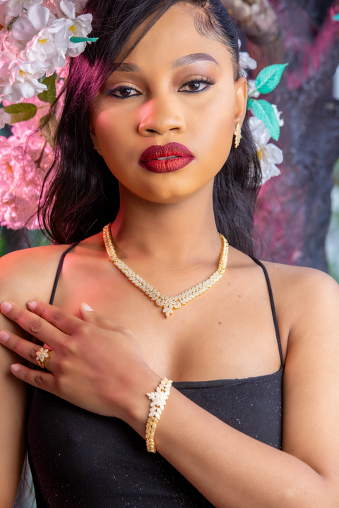 Flora-Majesty Chevron Set