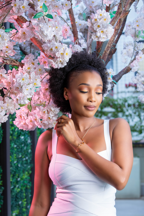 Amber Solitaire Radiance Set