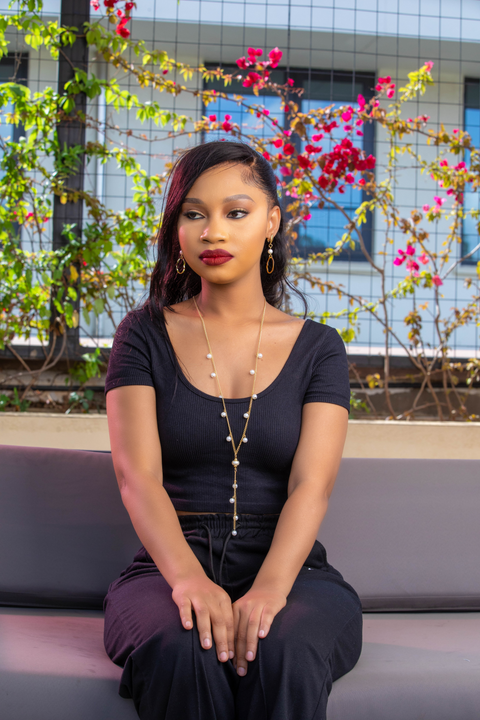 Luminous Orb Longline Chain Set