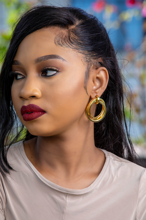 Aurelia Double-Link Luxe Earrings