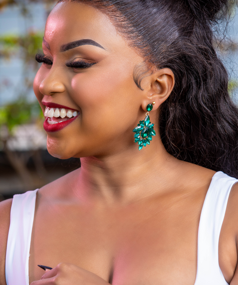 Emerald Verdant Cluster Set