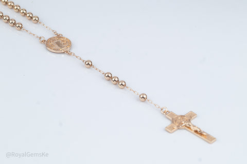 Golden Immaculate Conception Rosary