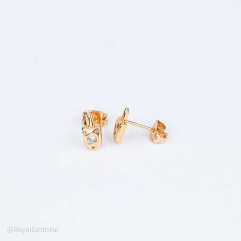 Artisan Golden Infusion Studs