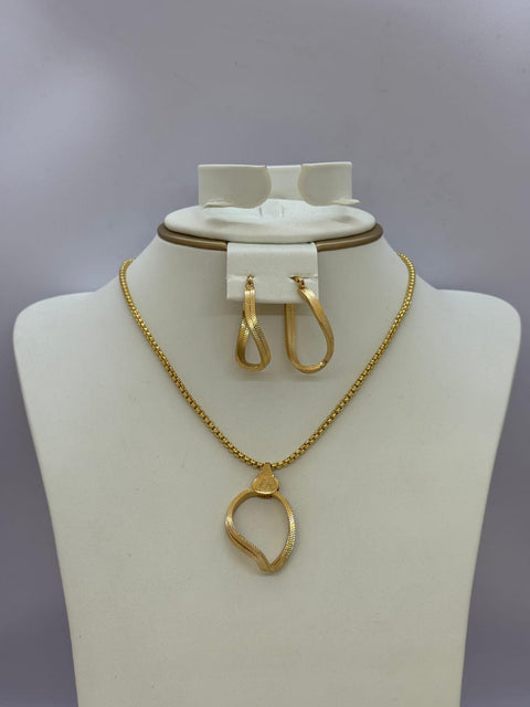 Riviera Fluid Infinity Pendant Set